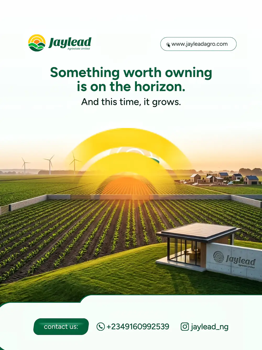 A Jaylead graphic: "Something worth owning"
